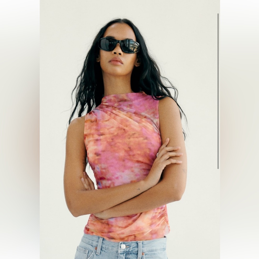 Zara Pink Top